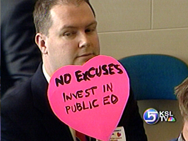 Poor Make Valentine's Day Plea to Legislature