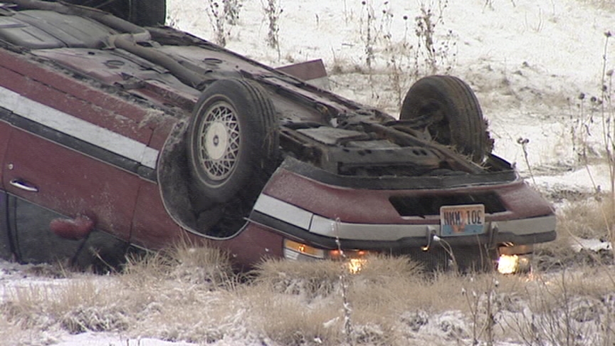 Snowstorm, Wrecks Make a Mess of I-15 North