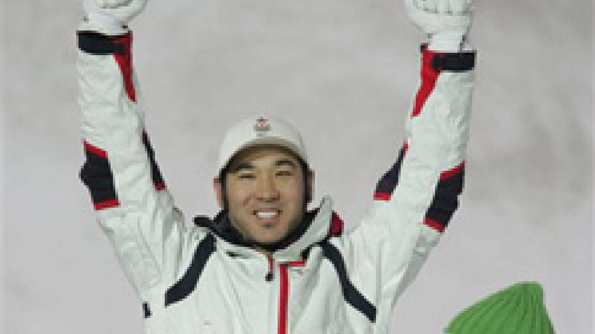 Part-Time Utah Resident Shines in Moguls