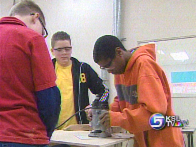 Students Build Chairs for Disabled Children