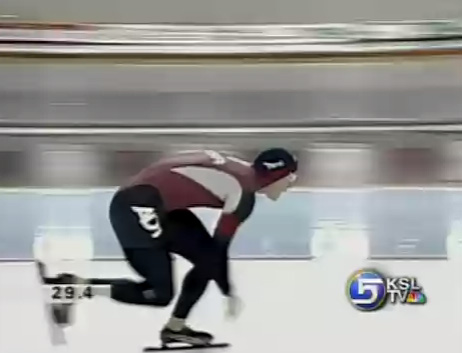 Olympian Skates His Final Race