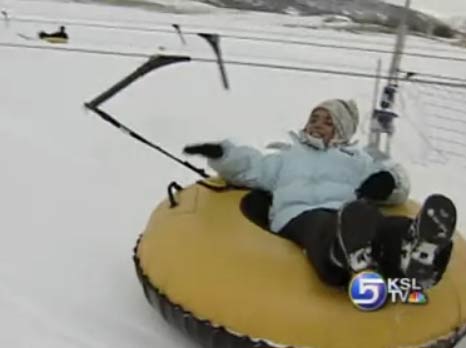 Snow Helps Fulfill Young Girl's Wish