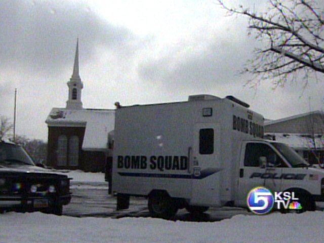 Bomb Scare Cancels Church