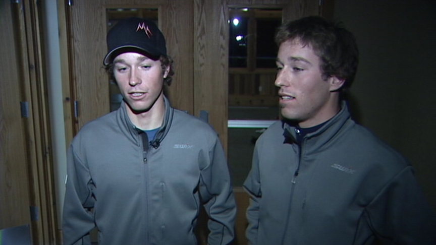 Utah Twins Compete in Nordic Combined