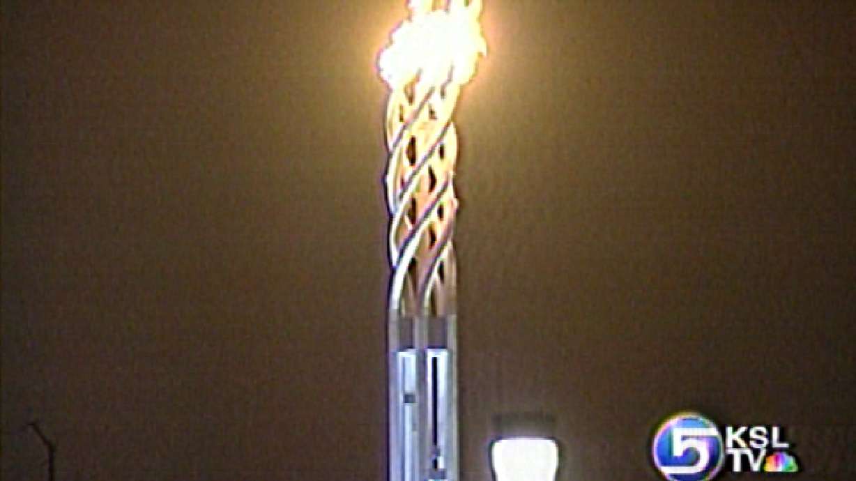 Cauldron Center of Olympic Games for Photographers
