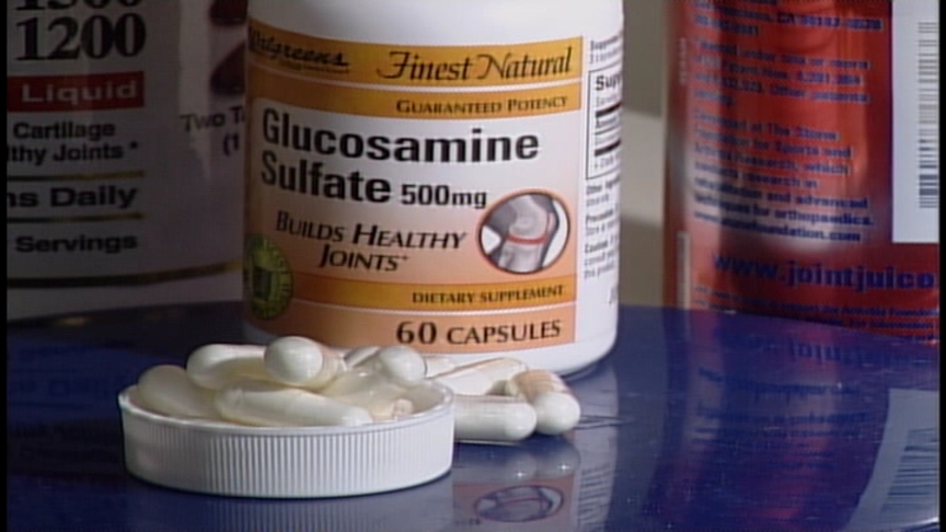 Study: Dietary Supplements May Not Be Effective for Joint Pain