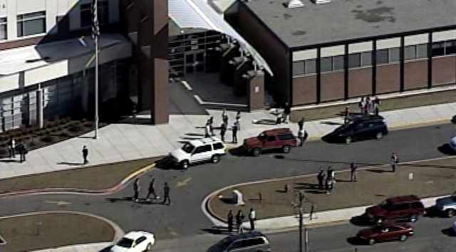 Tense Moments as Lehi HS Goes Into Lockdown