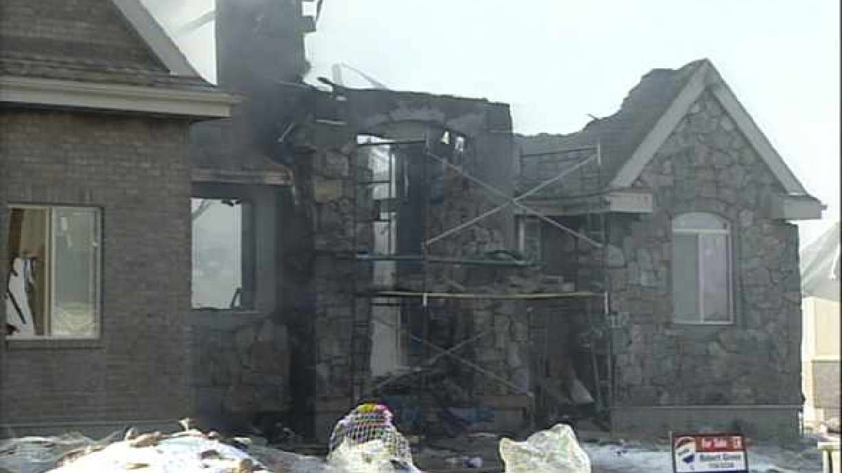 Fire Destorys Newly Constructed Springville Home