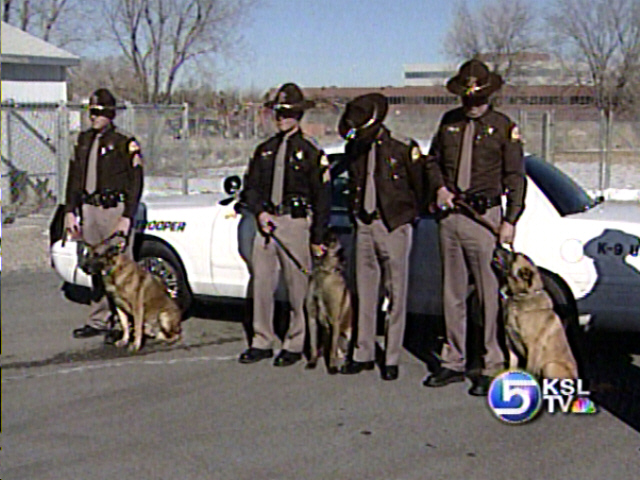 Three Police Dogs Retire