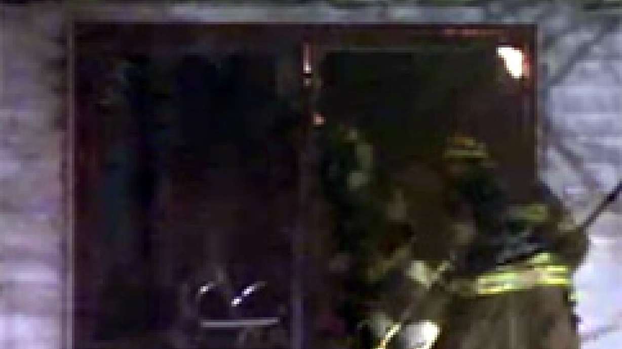 Shed Fire Spreads to House