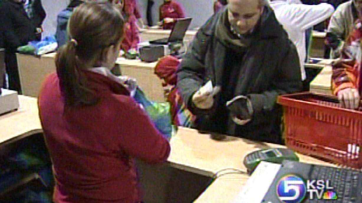 Shoppers Snap Up Olympic Merchandise