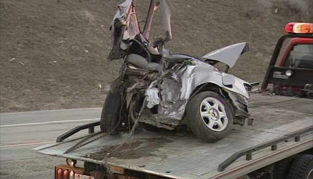 Road Rage Ends With Wreck on I-15