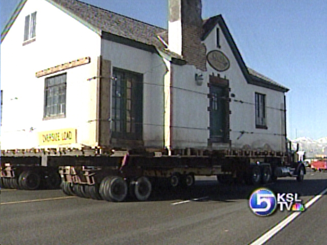 Historic Draper House Moved