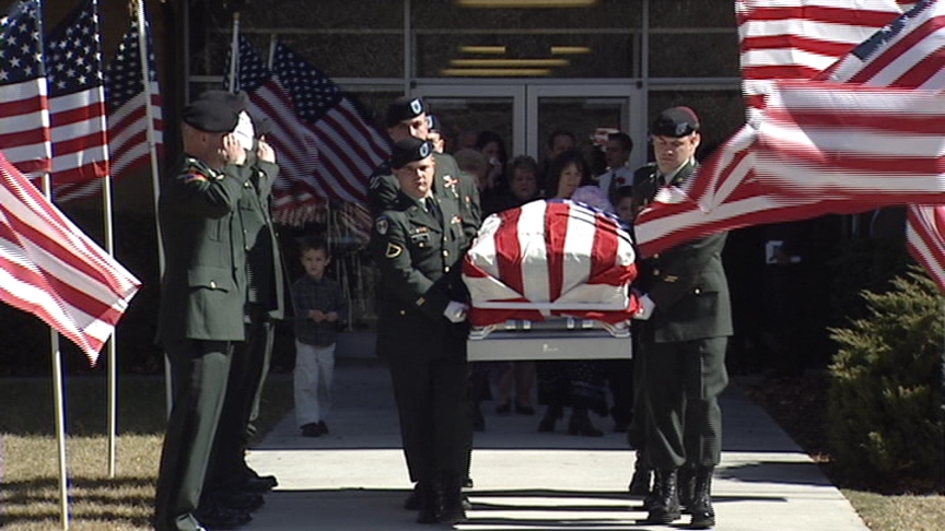 Hundreds Say Goodbye to Utahn Killed in Iraq