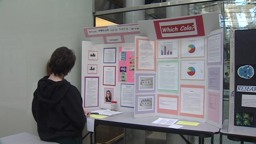 Students Tackle Tough Competition at Science Fair