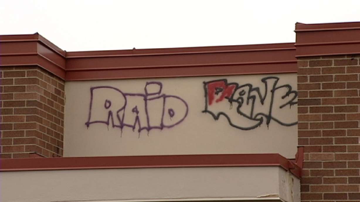 Elementary School Vandalized