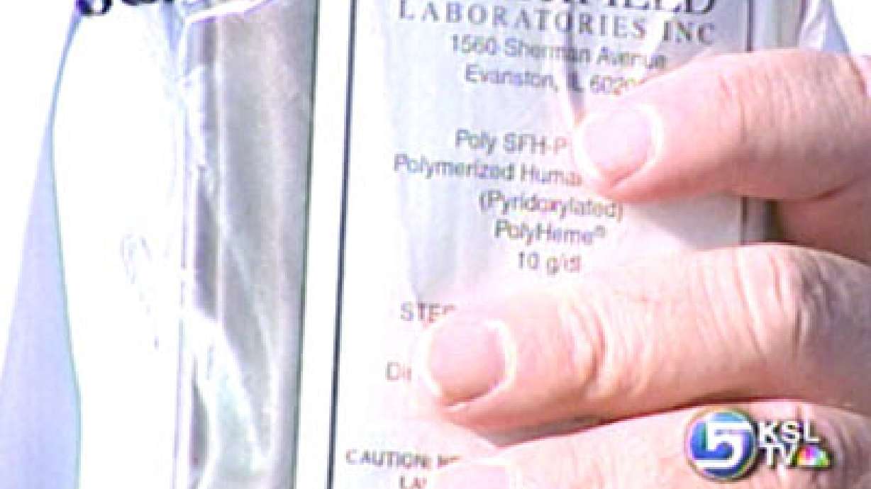 Two Utah Hospitals Stop Test of Synthetic Blood