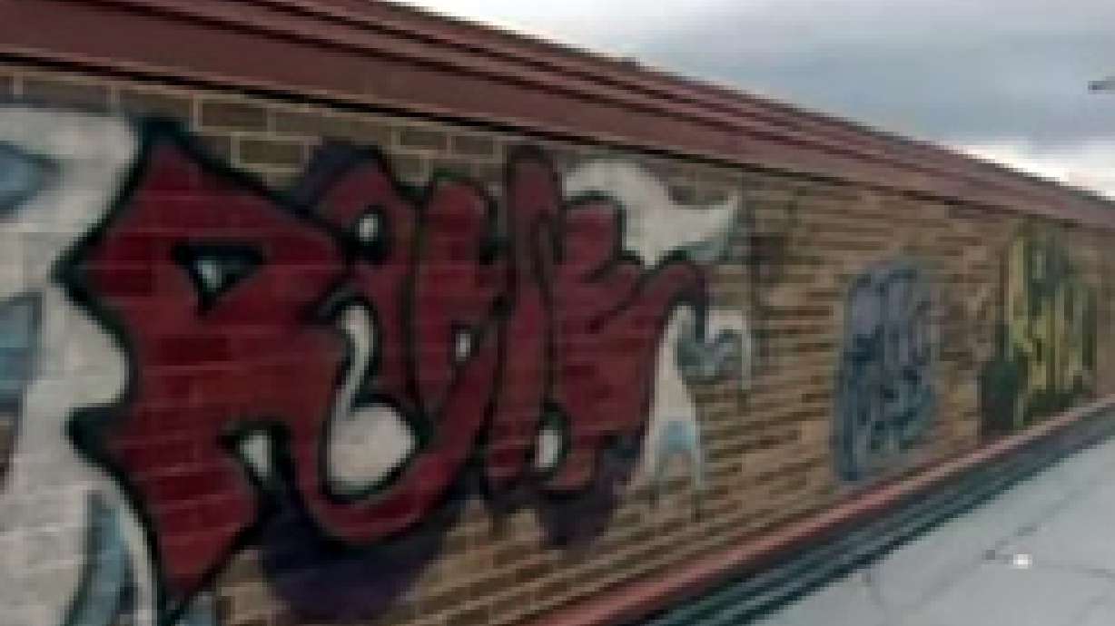 More Artistic Graffiti Showing Up in Salt Lake