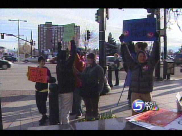 Rally Held for Right to Abortion