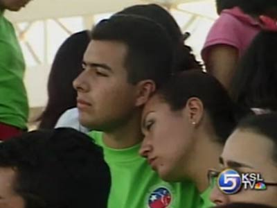 LDS President Gordon B. Hinckley Arrives in Chile