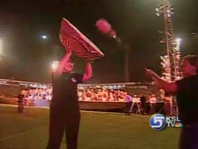 LDS President Gordon B. Hinckley Arrives in Chile