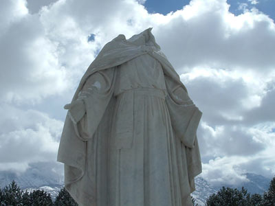 Police Recover Head of Christus Statue