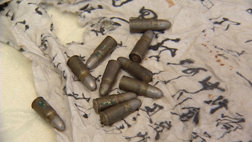 Son Finds Artifacts of Father's WW II War Battle