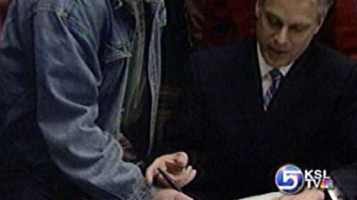 Governor Signs Bills Into Law