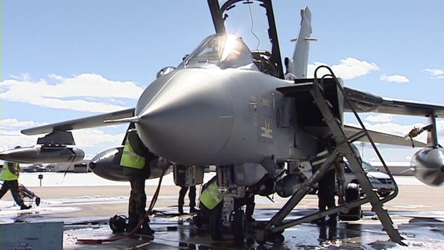 Britain's Royal Air Force Practicing in Utah