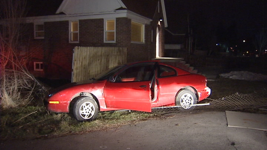 Suspect Nearly Hits Deputy's Car