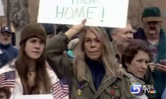 Utahns Join National Rallies on War in Iraq