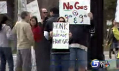 Neighbors Protest Plans for Gas Station