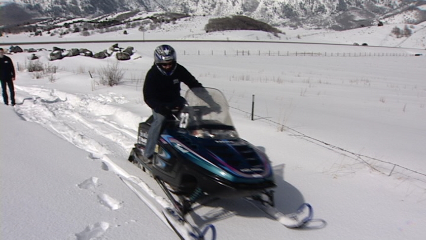 Electric Snowmobile Wins Awards for USU Students 