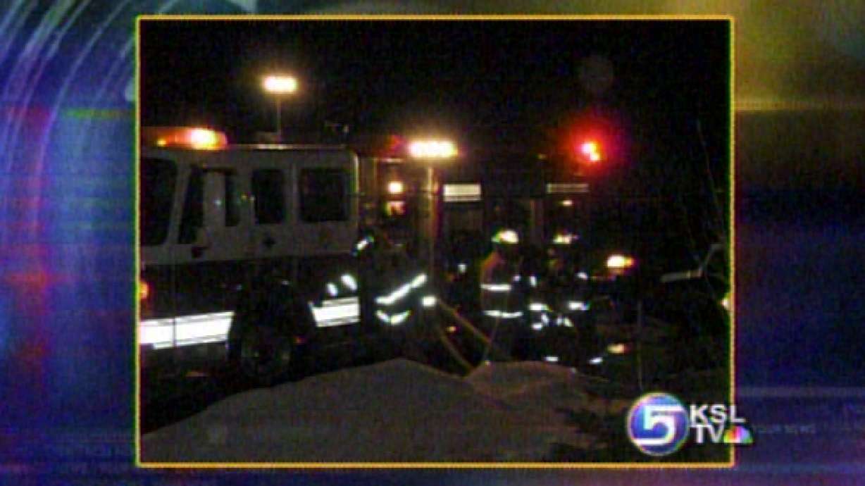 Park City Home Catches Fire