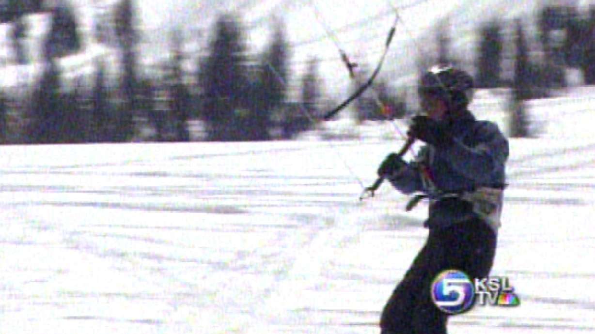 Snow-kiters Love Adrenaline of the Sport