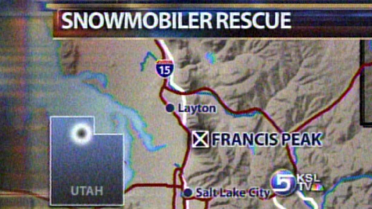 Accident Lands Snowmobiler in Hospital