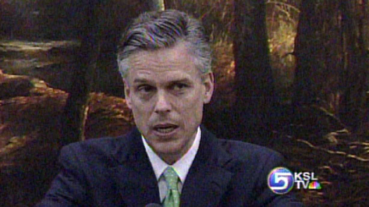 Gov. Huntsman Describes Iraq Experience