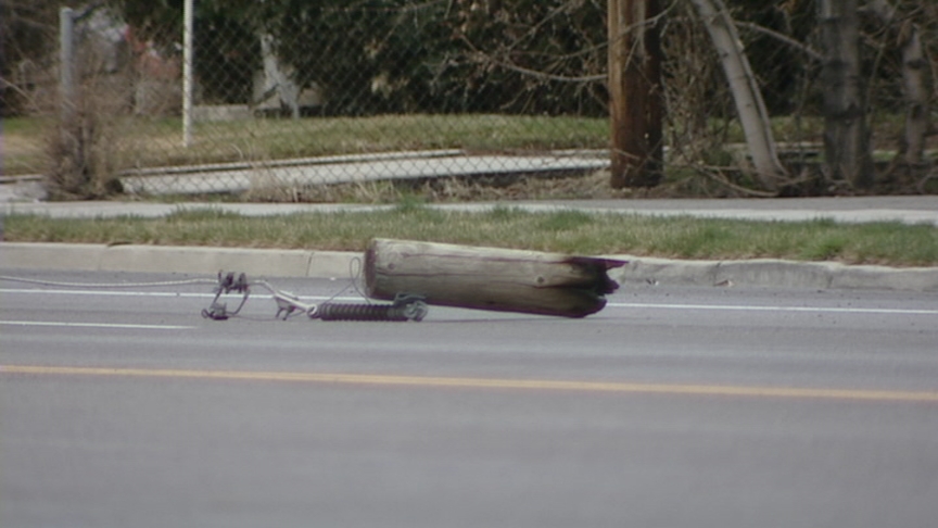 Several Power Lines Snap in Sandy