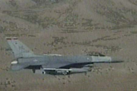 F-16 Fighter Crashes Near Great Salt Lake