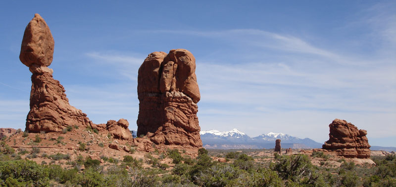 Balance Rock in Arches National Park