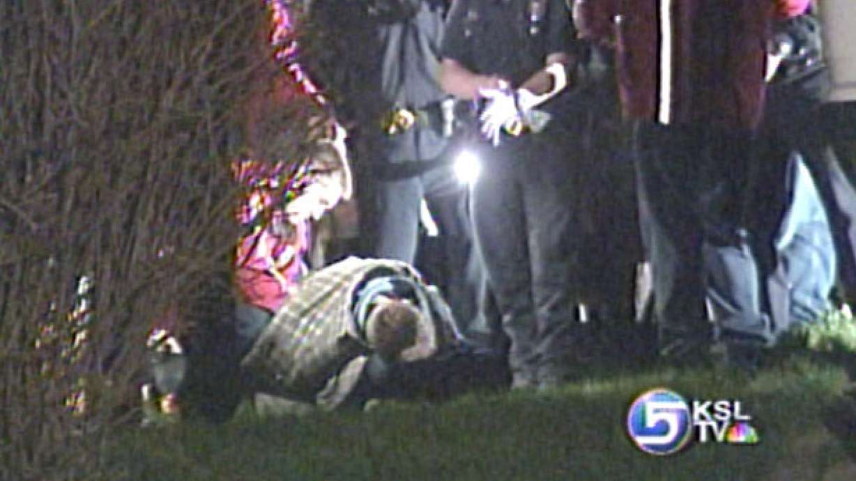 Suspect Runs From Police