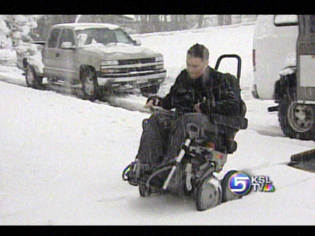 Utahn Shows Off Next Generation Wheelchair