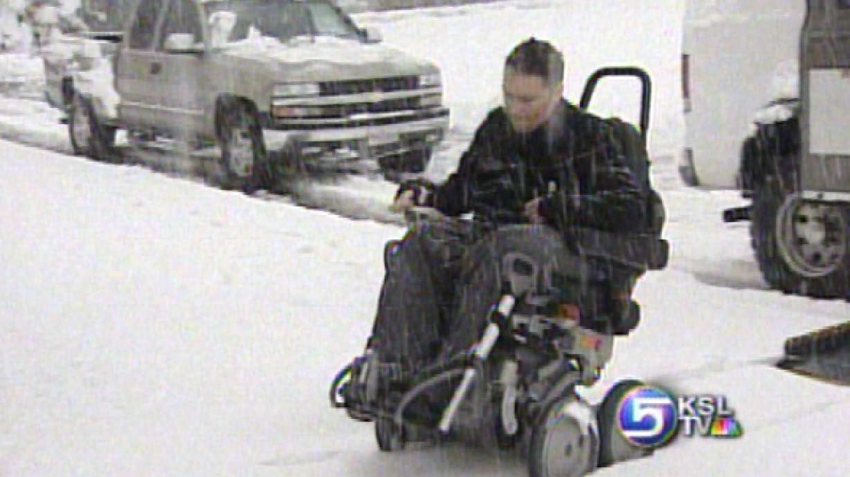 Utahn Shows Off Next Generation Wheelchair