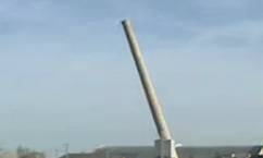 Smoke Stack Demolished