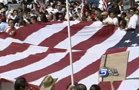 Thousand March in Immigration Rally in Salt Lake