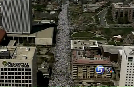 Thousand March in Immigration Rally in Salt Lake