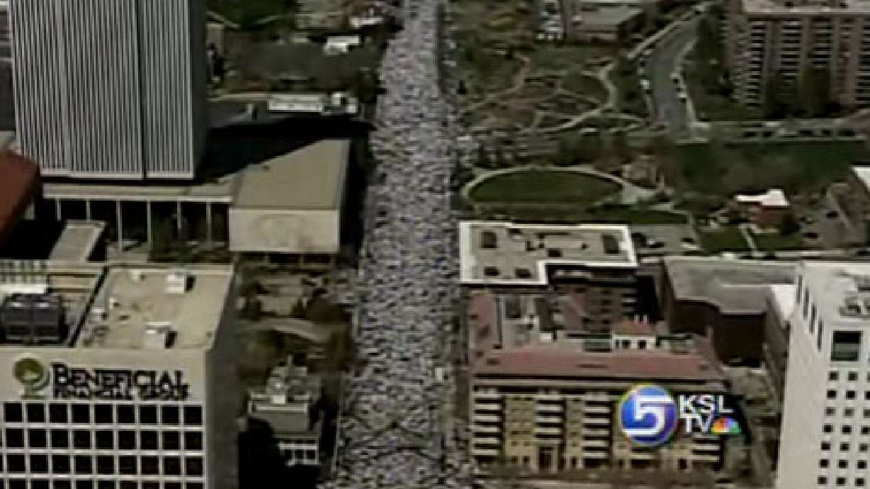 Thousand March in Immigration Rally in Salt Lake