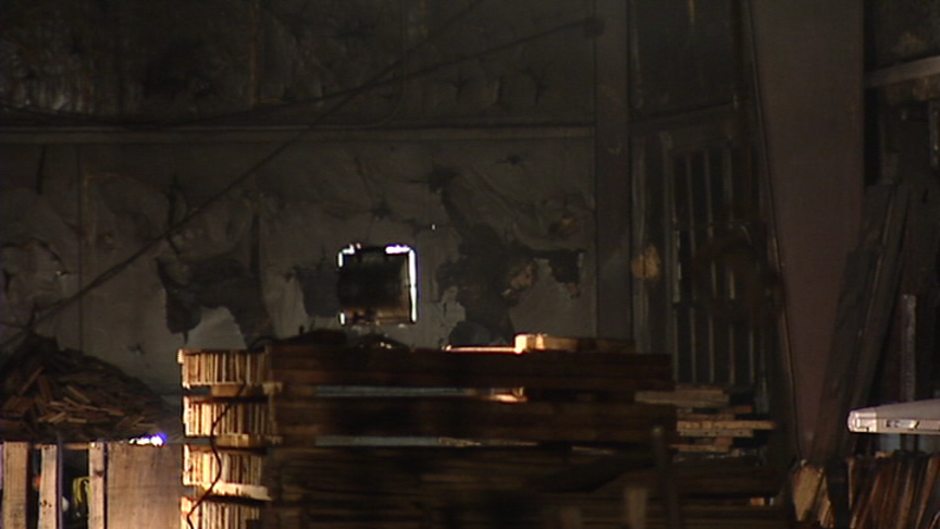 Early Warning Helps Crews Fight Fire at Pallet Company