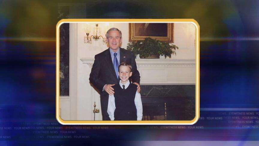 Boy's Wish Granted to Meet President Bush