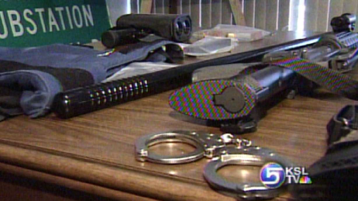 Police Recover Items Stolen from Cop Cars